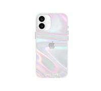 Coque Iridescent pour iPhone 16 Plus Design Soap Bubble CASE MATE Multicolore