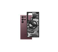 Coque Jungle avec UltiMag pour Samsung Galaxy S22 Ultra gris/noir