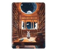 Coque Kindle Paperwhite 10e Génération 2018 Cuir Flip Silicone Etui Ultra Mince Auto Veille Réveil Case Librairie Forêt Amour de Canapé Motif PU + TPU Protection Housse pour Kindle Paperwhite 4 (3)