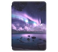 Coque Kindle Paperwhite 2021 6.8" Cuir Flip Etui Silicone Ultra Mince Auto Veille ou Réveil Case Illustration Animale Librairie Modèle Housse pour Kindle Paperwhite 11e Génération 2021 (6)