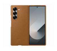 Coque - Kindsuit - Galaxy Z Fold 6 - Cuir véritable - Marron - Semi-rigide