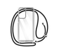 Coque Lanière pour Galaxy A23 5G et M23 5G Rigide Bumper Série Corda Transparent