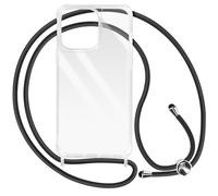 Coque Lanière pour iPhone 13 Pro Max Rigide Bumper Série Corda Transparent