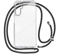 Coque Lanière pour Samsung Galaxy A54 5G Rigide Bumper Série Corda Transparent