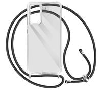 Coque Lanière pour Samsung Galaxy S21 FE Rigide Bumper Série Corda Transparent