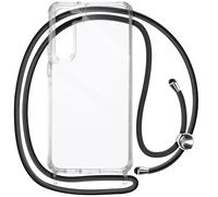 Coque Lanière pour Samsung Galaxy S23 Rigide Bumper Série Corda Transparent