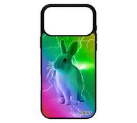 Coque Lapin Pour Iphone 17 Pro Max Silicone Animal Gel Rigide Antichoc Eclair Multicolore Lapine Cover Arc En Ciel Nain Li¿Vre