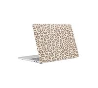 Selencia Coque Laptop Sabi imprimé panthère pour Apple MacBook Pro 14 pouces (2021 / 2023 M3 chip / 2024 M4 chip / 2025 M5 chip) - Soft Ivory