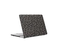 Selencia Coque Laptop Sabi imprimé panthère pour Apple MacBook Pro 16 pouces (2021 / 2023 M3 / 2024 M4 / 2026 M5) - Midnight Black