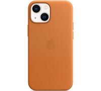 Coque Leather MagSafe pour Apple iPhone 13 Mini - Golden Brown