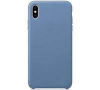 Coque En Cuir Genuine Pour Apple iPhone XS Max - Bleu Pervenche - Neuf