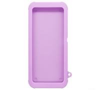 Coque légère en silicone pour calculatrice TI-84 Plus offrant une prise en main confortable et un ajustement personnalisé pour une accessibilité complète à Devi (violet)