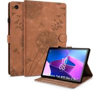 Coque Lenovo Tab M10 3rd Gen 10.1 Pouces 2022 Pissenlit Housse En Tablette Cuir Tpu Cover Case Étui Housse De Protection Pour Lenovo Tab M10 3rd Gen 10.1"" Pouces Tb-328fu/328xu Brun