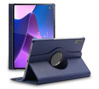 ebestStar Housse de protection pour Lenovo Tab P12 Pro – Étui rotatif 360° PU cuir, Bleu foncé