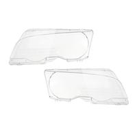 Coque Lentille Phare Avant Compatible Avec BMW Pour Série 3 E46 2 Portes 1999-2003 Paire De Caches Phares, Abat-jour Transparents, Coques Transparentes