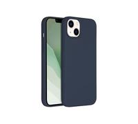 Accezz Coque Liquid Silicone avec MagSafe pour Apple iPhone 14 Plus - Bleu foncé