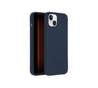 Accezz Coque Liquid Silicone avec MagSafe pour Apple iPhone 15 Plus - Bleu foncé