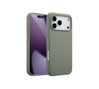 Accezz Coque Liquid Silicone avec MagSafe pour Apple iPhone 17 Pro Max - Cooper Green