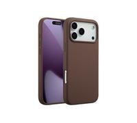 Accezz Coque Liquid Silicone avec MagSafe pour Apple iPhone 17 Pro Max - New Tea Brown