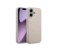 Accezz Coque Liquid Silicone avec MagSafe pour Apple iPhone 17 - Stone