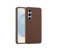 Accezz Coque Liquid Silicone avec MagSafe pour Samsung Galaxy S26 - New Tea Brown