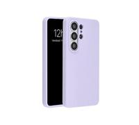 Accezz Coque Liquid Silicone avec MagSafe pour Samsung Galaxy S26 Ultra - Violet