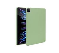 Coque Liquid Silicone avec porte-stylet pour iPad Pro 12.9 (2022) / Pro 12.9 (2021) / Pro 12.9 (2020) - Vert clair