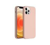 Coque Liquid Silicone pour iPhone 12 (Pro) - Rose