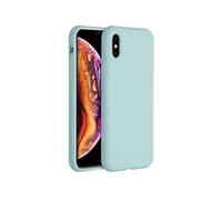 Coque Liquid Silicone pour iPhone X / Xs - Sky Blue