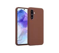 Accezz Coque Liquid Silicone pour Samsung Galaxy A36 / A56 - New Tea Brown