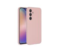 Accezz Coque Liquid Silicone pour Samsung Galaxy A55 - Rose