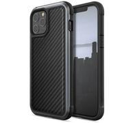 Coque lux fibre de carbone Raptic iPhone 12 Pro Max Noir TU