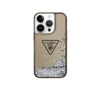 Coque Luxe pour iPhone 14 Pro Max Paillettes Flottantes Anti-rayures Noir Transparent