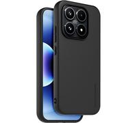 Made For Xiaomi Coque arrière semi-rigide pour Xiaomi 17 au touché peau premium Noir