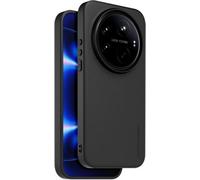 Coque arrière semi-rigide au touché peau Made For Xiaomi Noir pour Xiaomi 17 Ultra