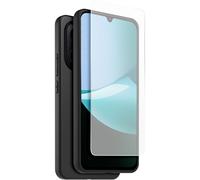 Made For Xiaomi – Coque arrière semi-rigide + verre trempé pour Redmi 15c Noir/Transparent