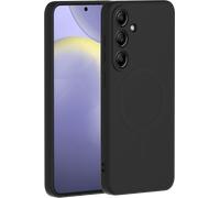 Coque Magnet Samsung Galaxy S25+ Silicone Noire Bigben