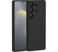 Coque Magnet Samsung Galaxy S25 Ultra Silicone Noire Bigben