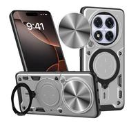 Coque Magnétique Camshield Cd Texturé Pour Redmi Note 14 Pro 5g, Argent