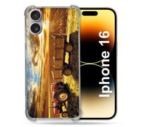 Coque Magnétique Compatible Magsafe Pour Iphone 16 Plus Agriculture Tracteur Color