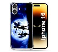 Coque Magnétique Compatible Magsafe Pour Iphone 16 Plus Fantastique Fee Lune