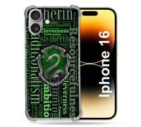 Coque Magnétique Compatible Magsafe Pour Iphone 16 Plus Harry Potter Serpentar