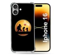 Coque Magnétique Compatible Magsafe Pour Iphone 16 Plus Manga Dragon Ball Vintage