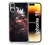 Coque Magnétique Compatible Magsafe Pour Iphone 16 Plus Manga Naruto Kakashi Dark