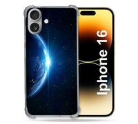 Coque Magnétique Compatible Magsafe Pour Iphone 16 Plus Univers Planete Terre
