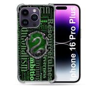 Coque Magnétique Compatible Magsafe Pour Iphone 16 Pro Plus Harry Potter Serpentar