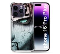 Coque Magnétique Compatible Magsafe Pour Iphone 16 Pro Plus Manga Naruto Gaara