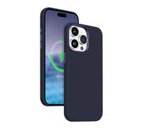 Coque magnétique Crong Color Cover LUX - Étui MagSafe pour iPhone 15 Pro (Bleu m