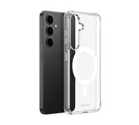 Coque magnétique Crong Crystal Shield - Samsung Galaxy S25 MagSafe (Transparente