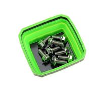 Coque magnétique en silicone - Ensemble de bols magnétiques pliables pour vis, vis, petites pièces | Coque magnétique compacte pour mécaniques, organisateur flexible pour outils, aimant de coque